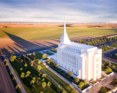 Rexburg Idaho Temple Pictures & Art
