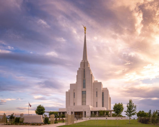 Rexburg Cloudy Gallery Wrap