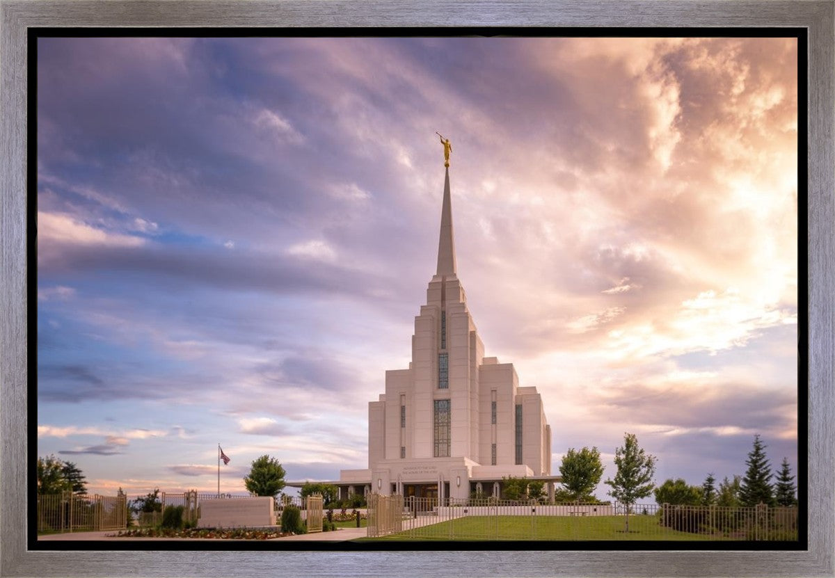 Rexburg Cloudy Gallery Wrap