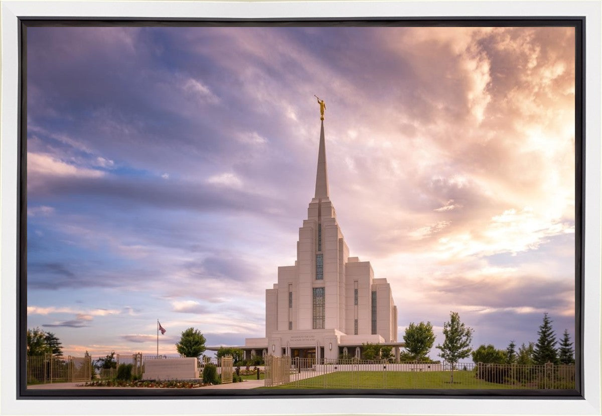 Rexburg Cloudy Gallery Wrap