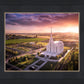 Rexburg Evening from on High