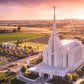 Rexburg Evening from on High