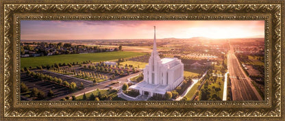 Rexburg Evening from on High