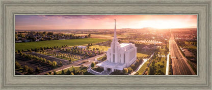 Rexburg Evening from on High