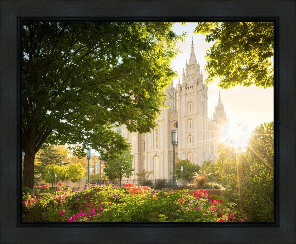 Salt Lake - The Lord is My Light Gallery Wrap