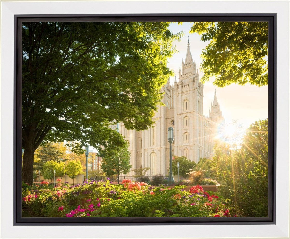 Salt Lake - The Lord is My Light Gallery Wrap