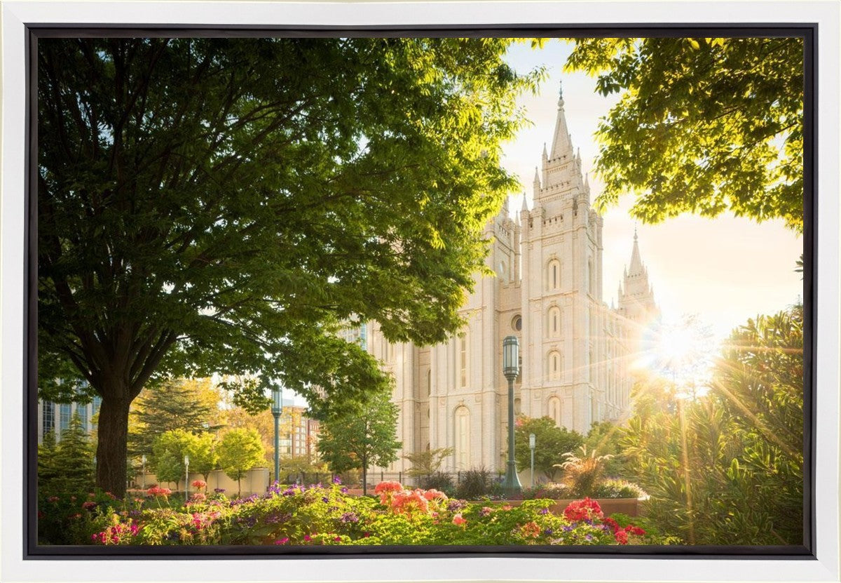 Salt Lake - The Lord is My Light Gallery Wrap