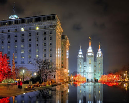 Temple Square Reflecting Pool