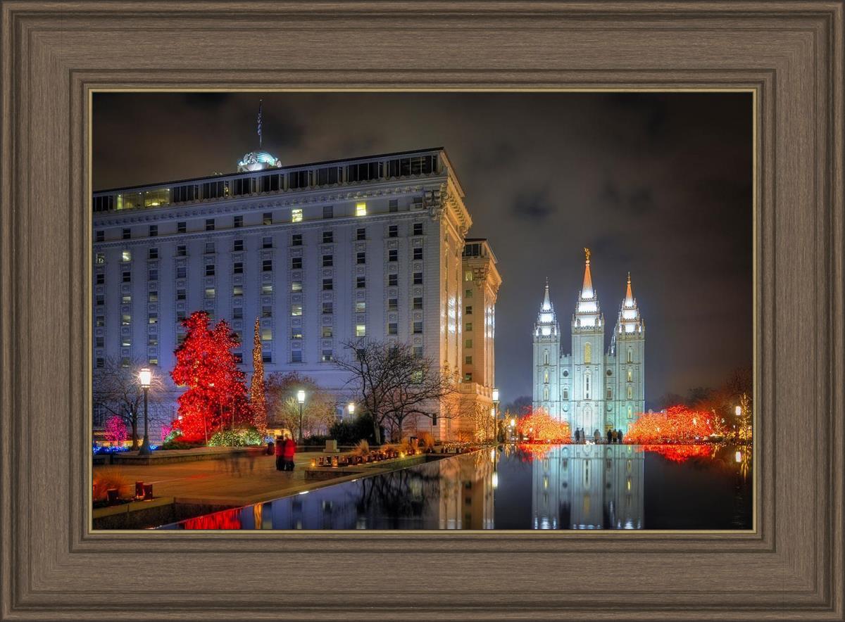 Temple Square Reflecting Pool