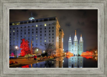 Temple Square Reflecting Pool