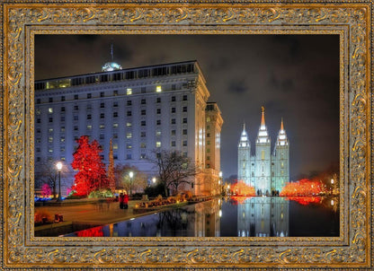 Temple Square Reflecting Pool