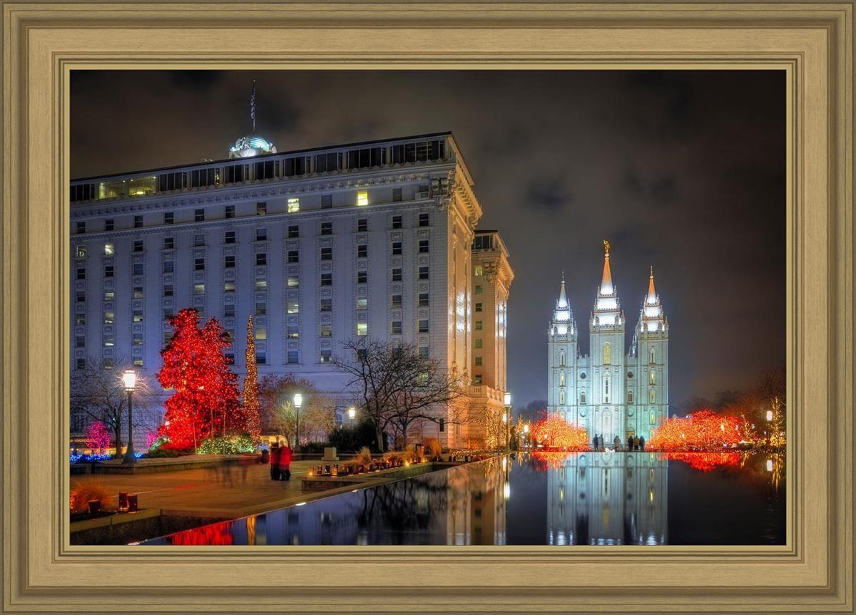 Temple Square Reflecting Pool