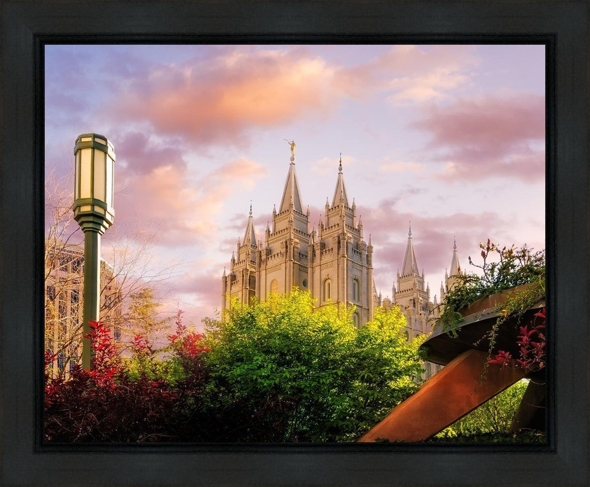 Temple Square Glorious Majesty of His Kingdom Gallery Wrap