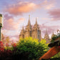 Temple Square Glorious Majesty of His Kingdom
