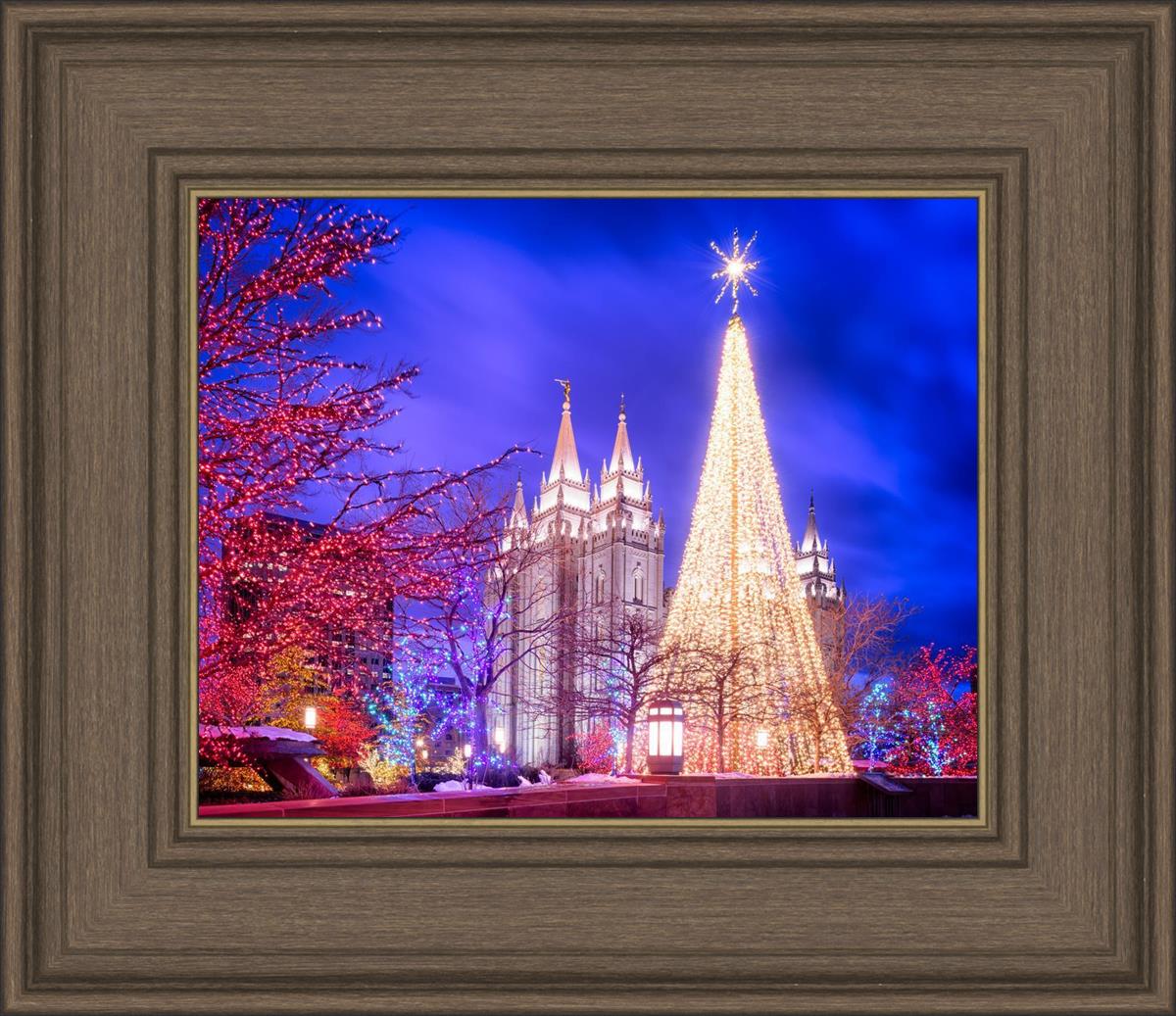 Temple Square Christmas Tree