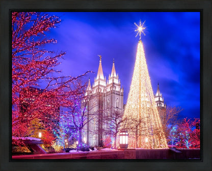 Temple Square Christmas Tree