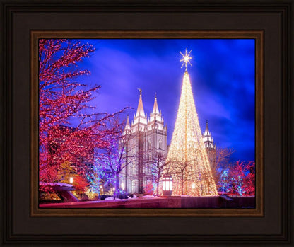 Temple Square Christmas Tree