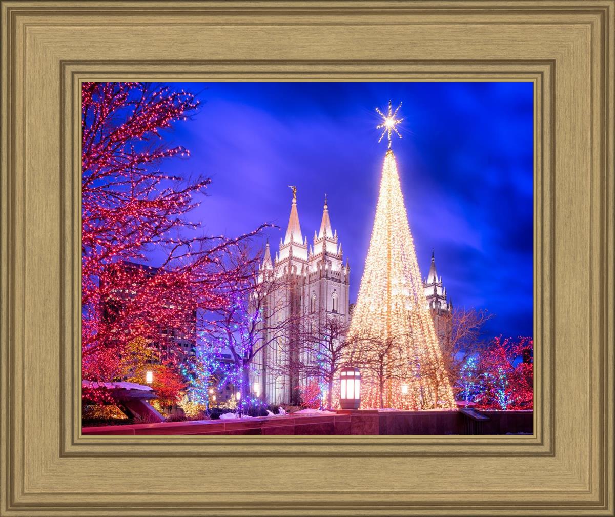 Temple Square Christmas Tree