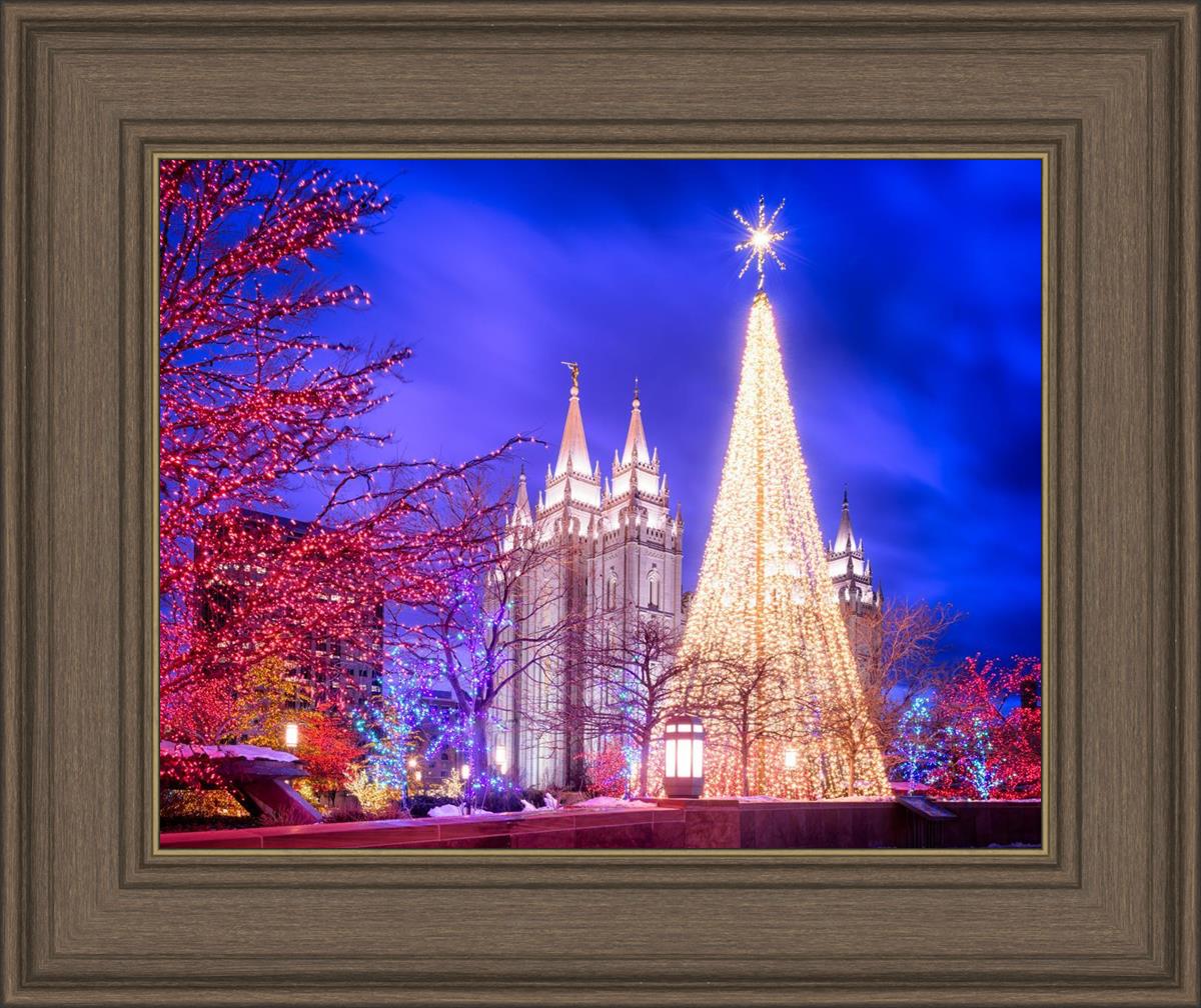 Temple Square Christmas Tree