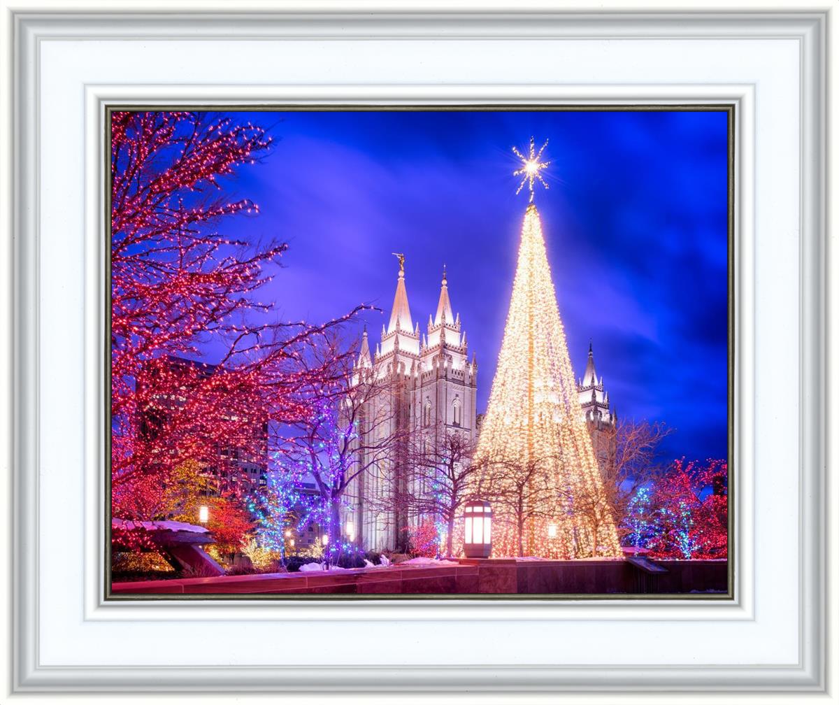 Temple Square Christmas Tree