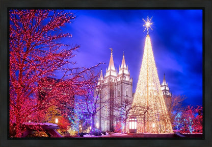 Temple Square Christmas Tree