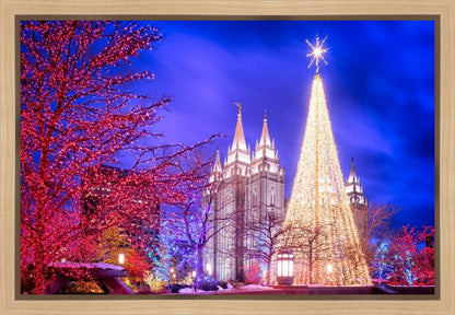 Temple Square Christmas Tree