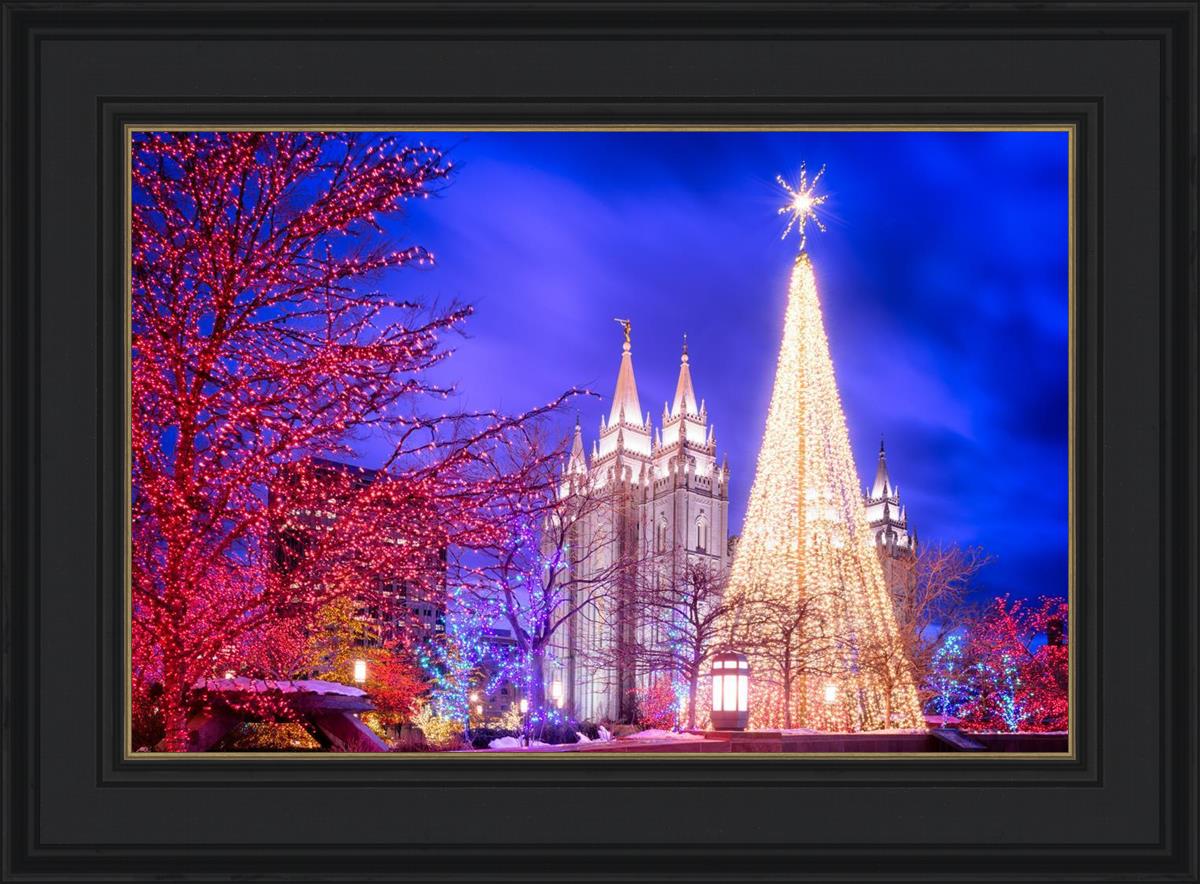 Temple Square Christmas Tree