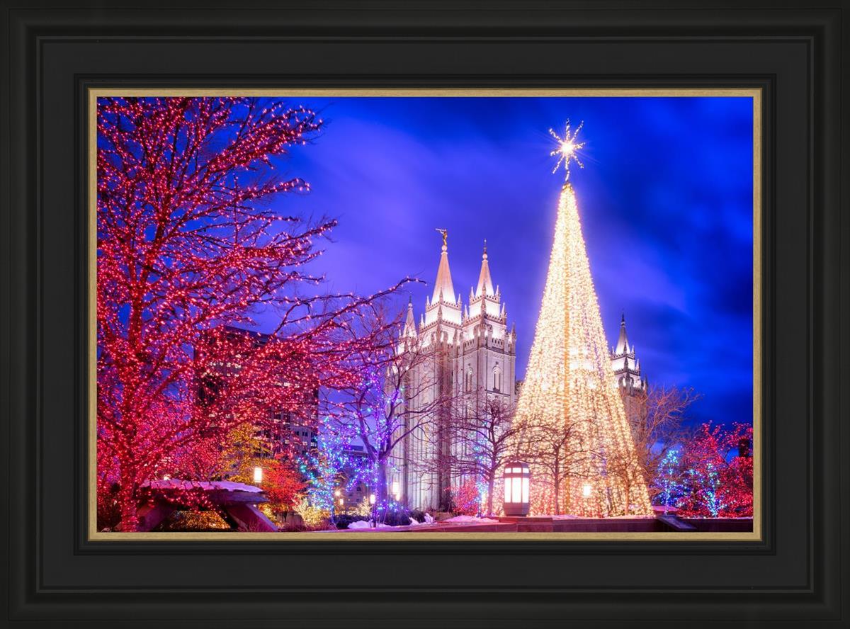 Temple Square Christmas Tree