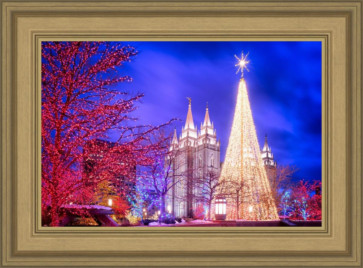 Temple Square Christmas Tree
