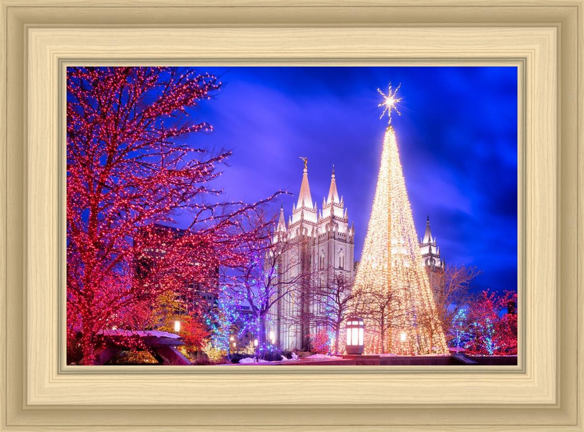Temple Square Christmas Tree