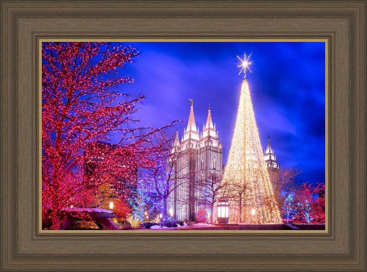 Temple Square Christmas Tree