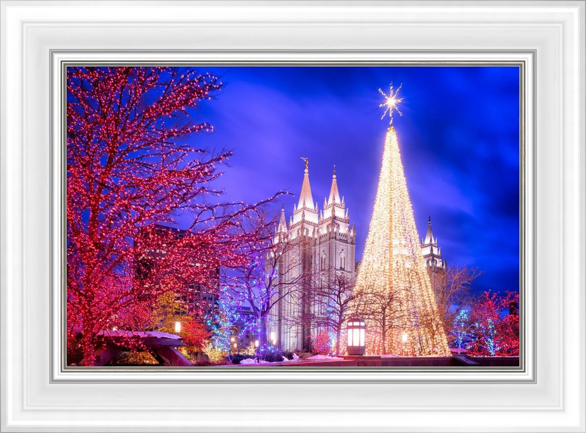 Temple Square Christmas Tree