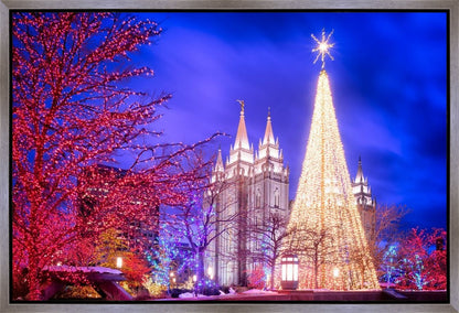 Temple Square Christmas Tree