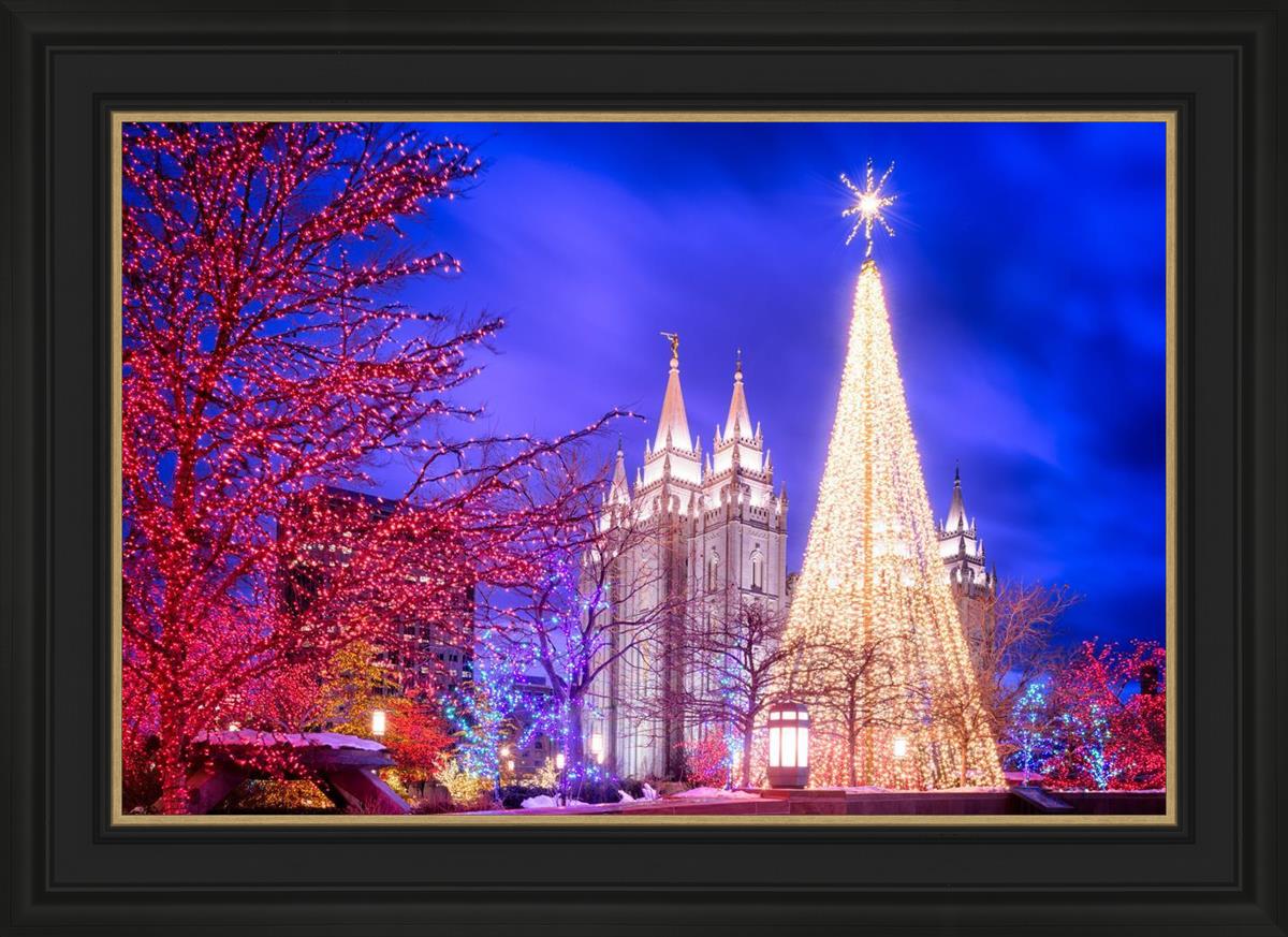 Temple Square Christmas Tree