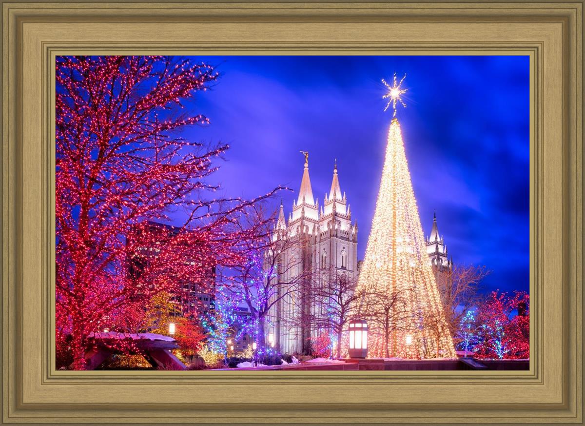 Temple Square Christmas Tree