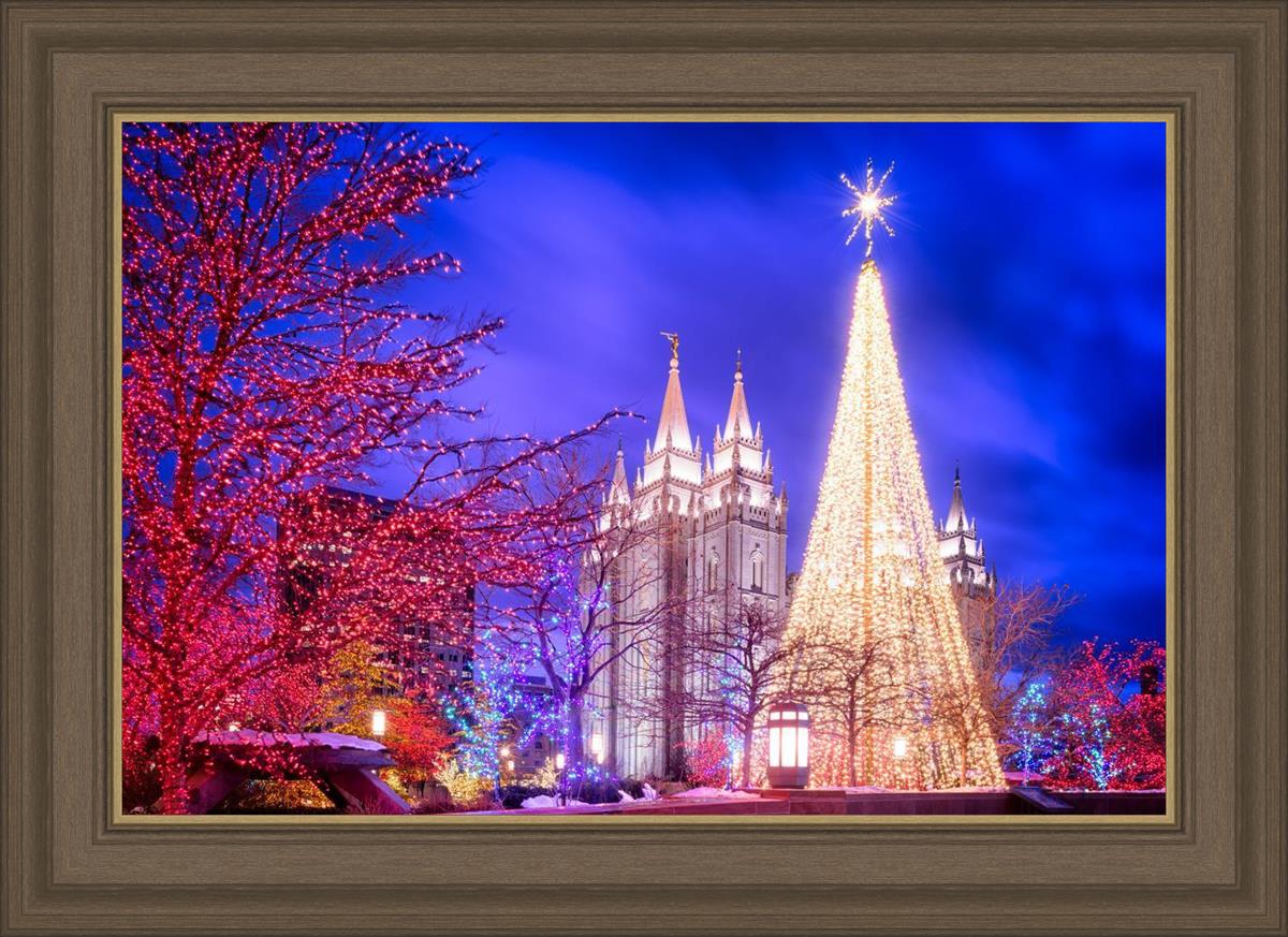 Temple Square Christmas Tree