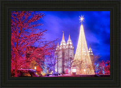 Temple Square Christmas Tree