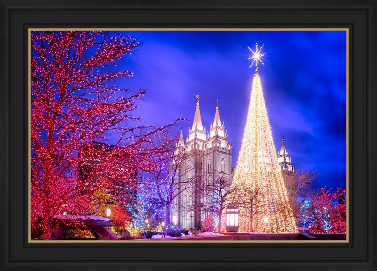 Temple Square Christmas Tree