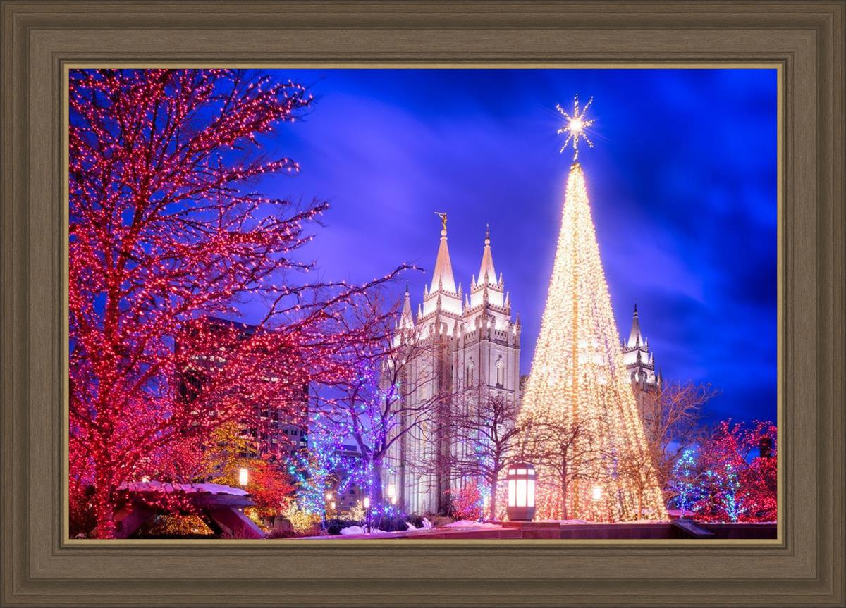 Temple Square Christmas Tree
