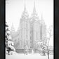 Salt Lake City High Key Snow