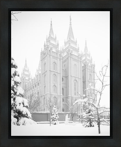Salt Lake City High Key Snow