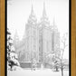 Salt Lake City High Key Snow