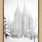Salt Lake City High Key Snow