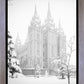Salt Lake City High Key Snow
