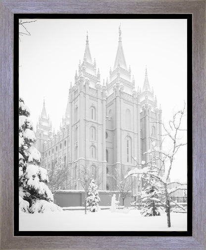 Salt Lake City High Key Snow