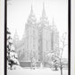 Salt Lake City High Key Snow