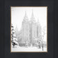 Salt Lake City High Key Snow
