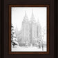 Salt Lake City High Key Snow