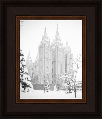 Salt Lake City High Key Snow