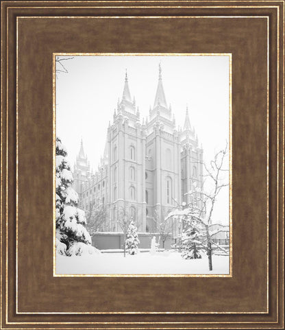 Salt Lake City High Key Snow